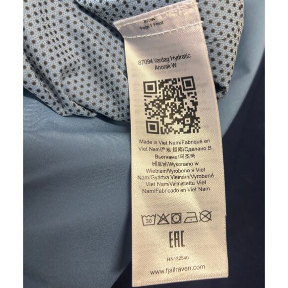 Fjallraven Womens Vardag Hydratic Anorak Jacket Small - Picture 7 of 9